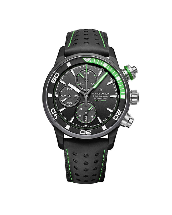 Maurice Lacroix Pontos S Extreme Black / Green PT6028-ALB01-332