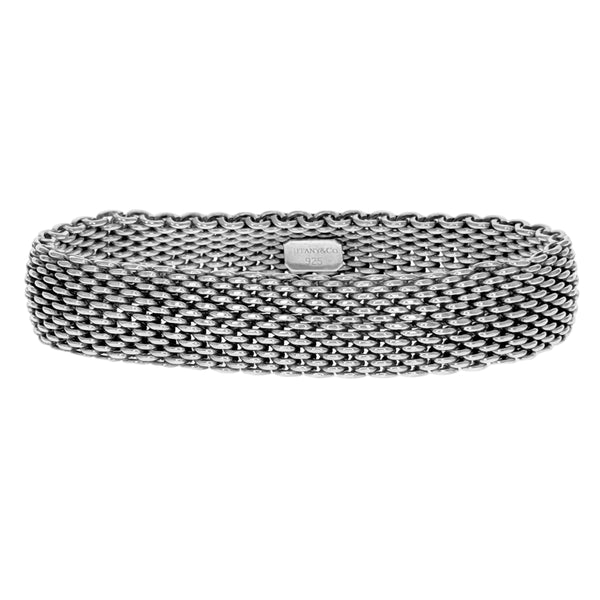 Tiffany & Co. Somerset Mesh Bracelet in Sterling Silver