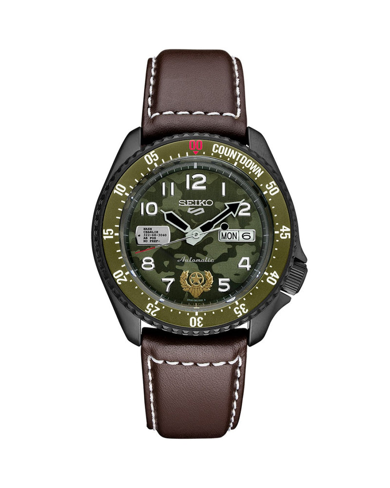 Seiko 5 Sports Guile Street Fighter SRPF21