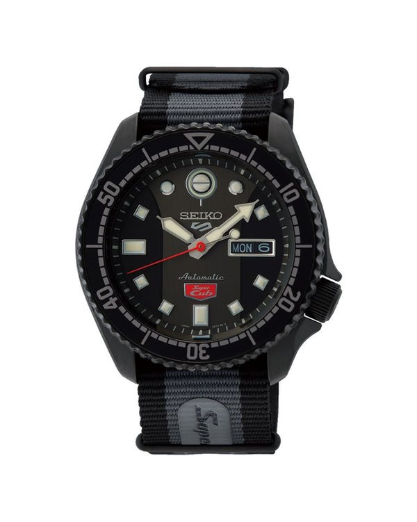 Seiko 5 Sports Black Automatic SRPJ75