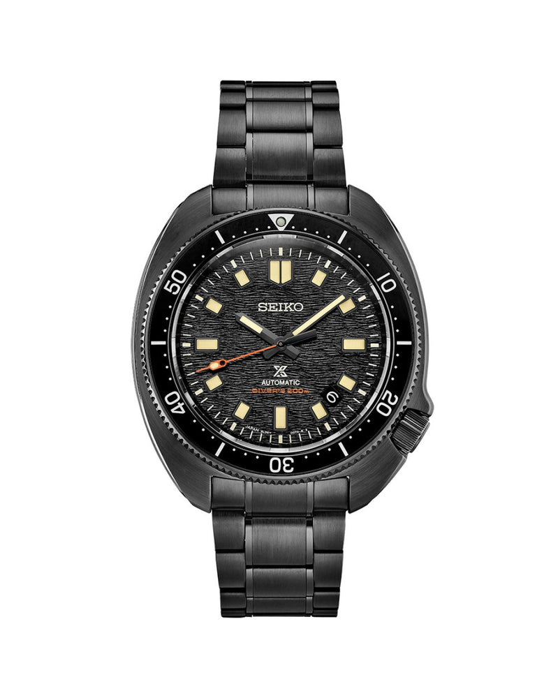 Seiko Stainless Steel Prospex Black Willard SLA061