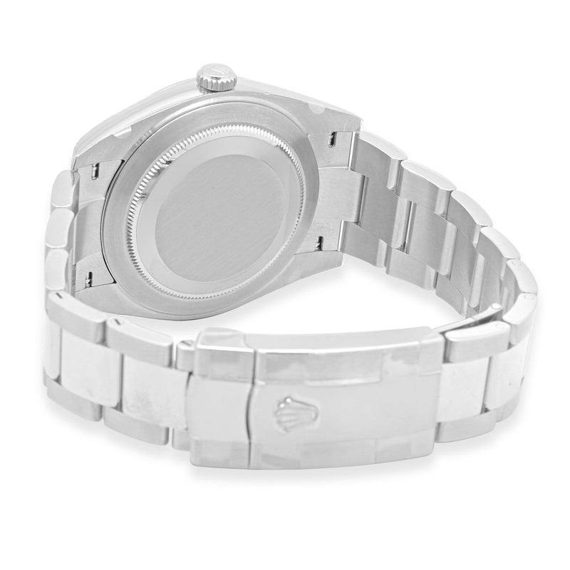 Rolex Stainless Steel Datejust 41mm White Dial