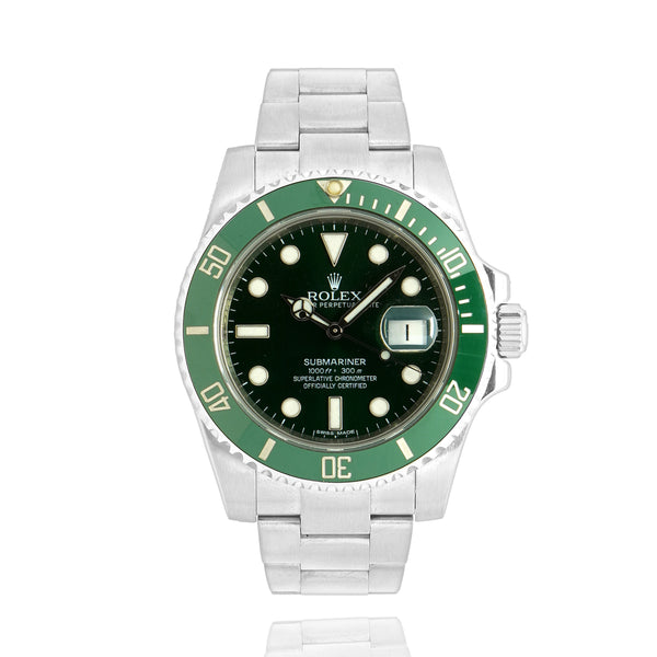 Rolex Stainless Steel Submariner Hulk 40MM