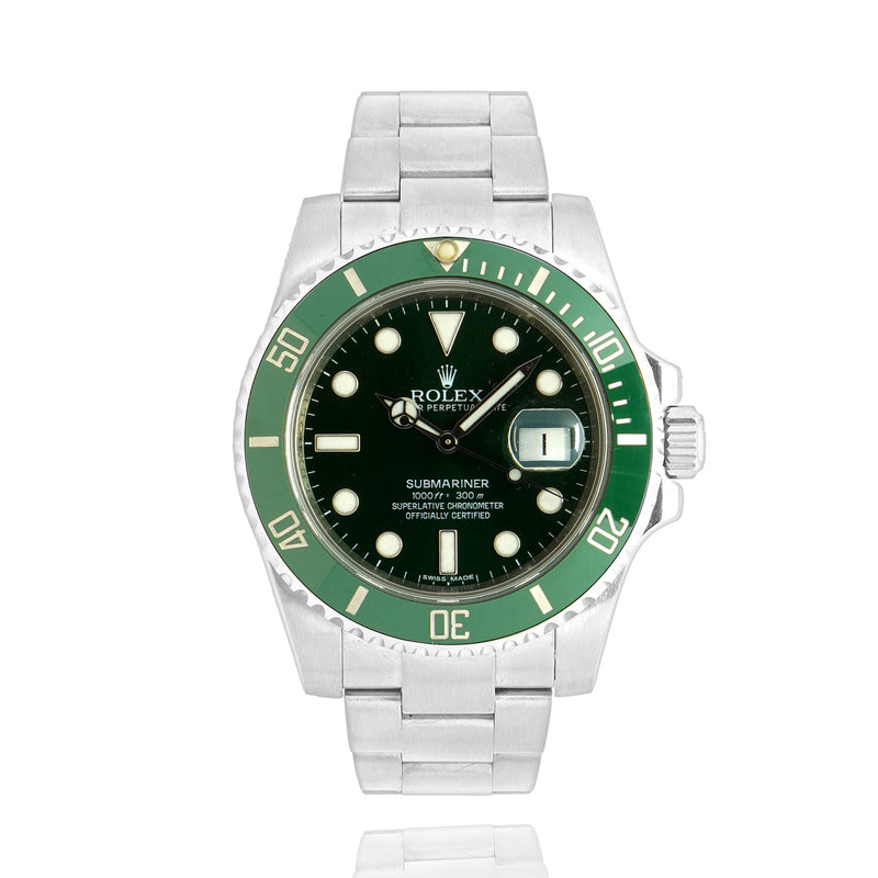 Rolex Stainless Steel Submariner Hulk 40MM