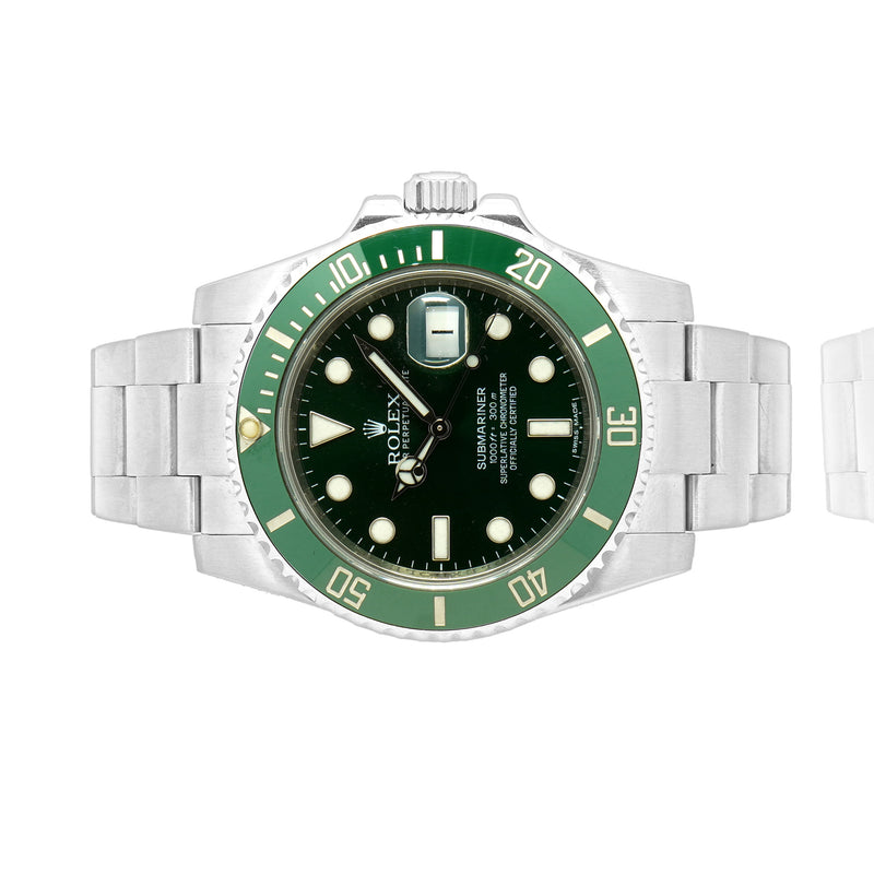 Rolex Stainless Steel Submariner Hulk 40MM