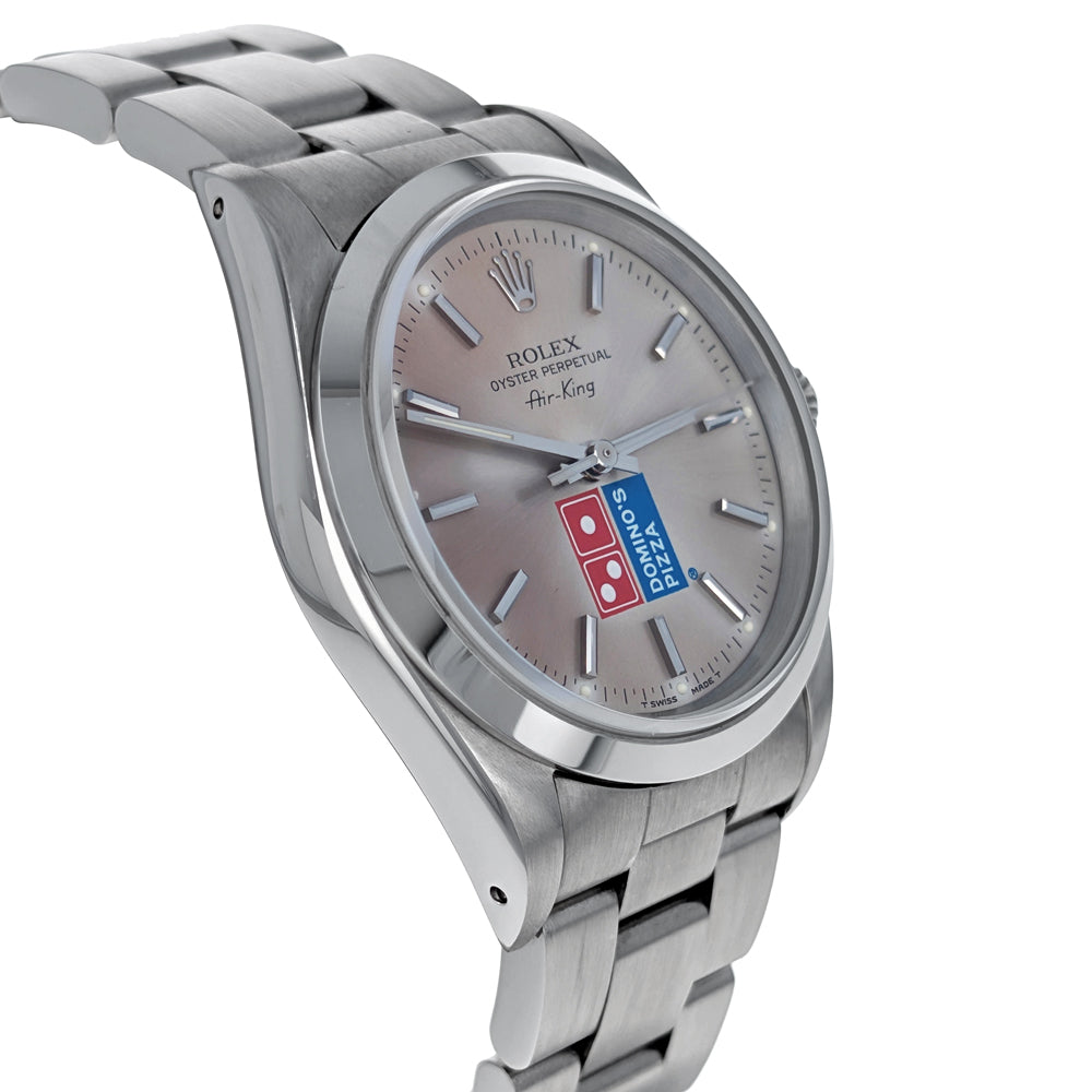 Rolex Air-King 34mm Stainless Steel Domino's Pizza 14000