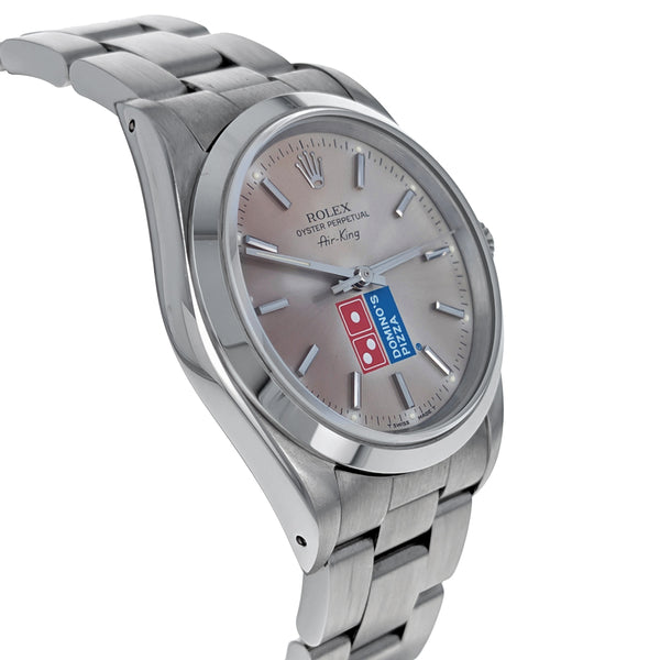 Rolex Air-King 34mm Stainless Steel Domino's Pizza 14000