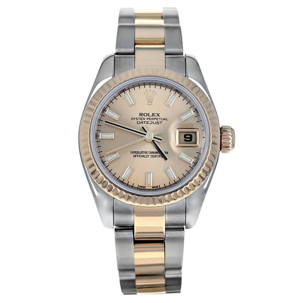 Rolex Lady-Datejust 26mm Stainless Steel Yellow Gold 179173