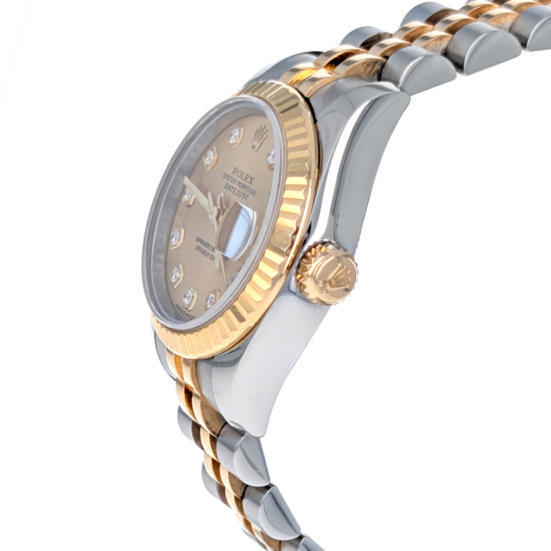 Rolex Lady-Datejust 26mm Stainless Steel Yellow Gold 179173