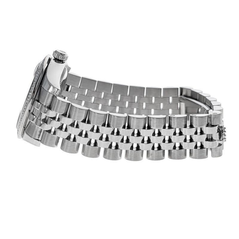 Rolex Datejust 31 Stainless Steel White Gold Diamonds 178384