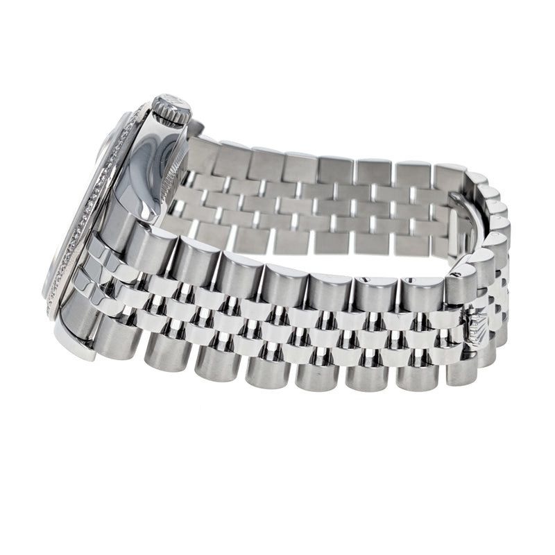 Rolex Datejust 36 Stainless Steel White Gold 116244