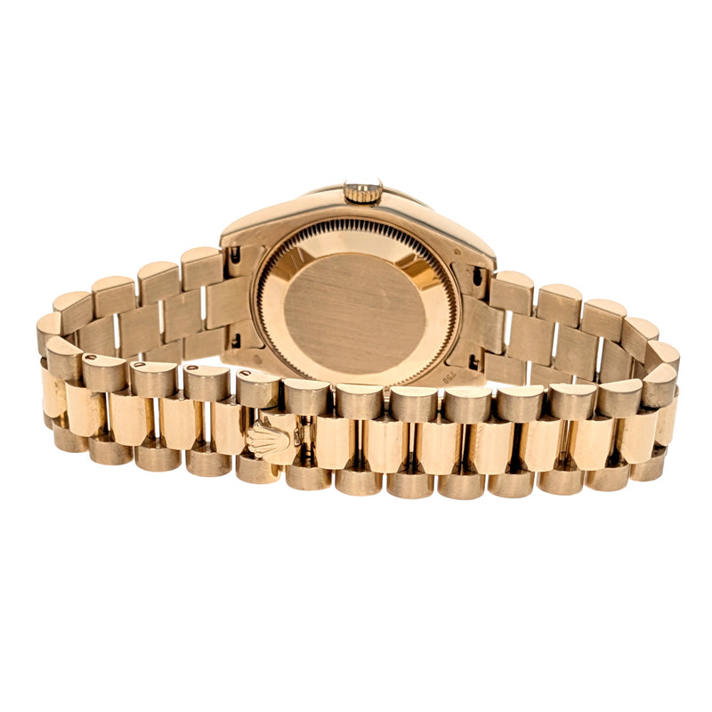 Rolex Datejust 31 Yellow Gold Diamonds President 178288