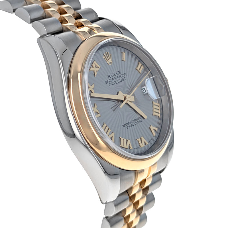 Rolex Datejust 36 Stainless Steel Yellow Gold 116203