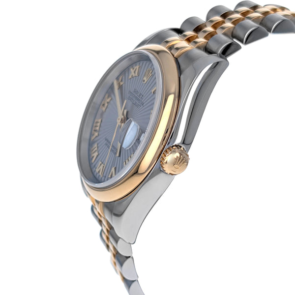 Rolex Datejust 36 Stainless Steel Yellow Gold 116203