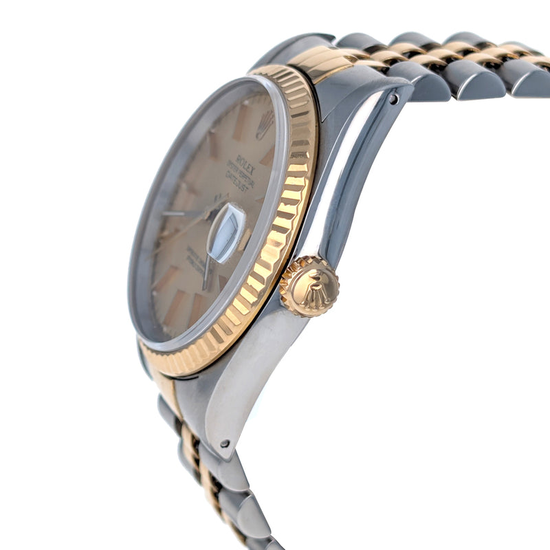 Rolex Datejust 36 Stainless Steel Yellow Gold 16233