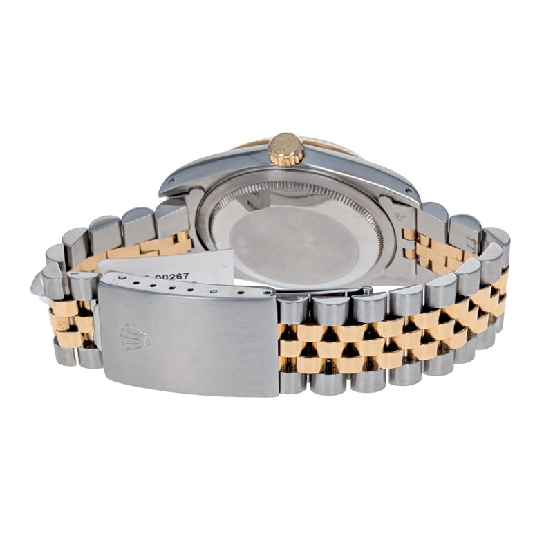 Rolex Datejust 36 Stainless Steel Yellow Gold 16233