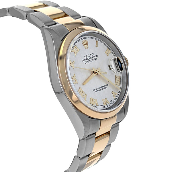 Rolex Datejust 36mm Stainless Steel Yellow Gold 16203