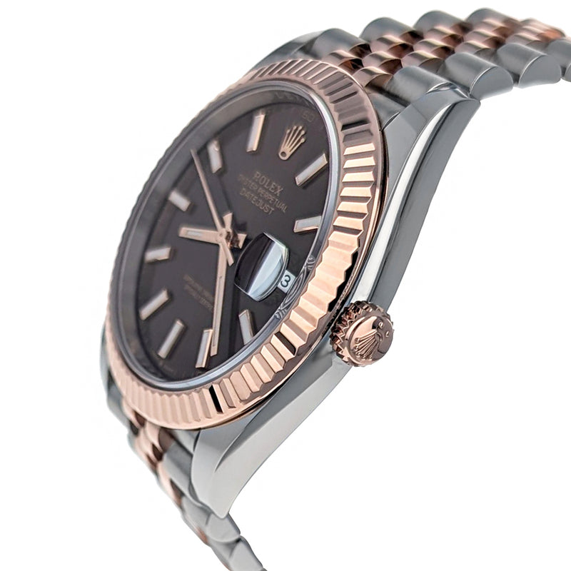 Rolex Datejust 41 Stainless Steel Rose Gold 126331