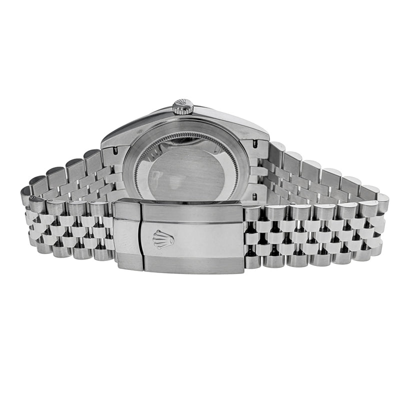 Rolex Datejust 41 Stainless Steel White Gold Diamonds 126334