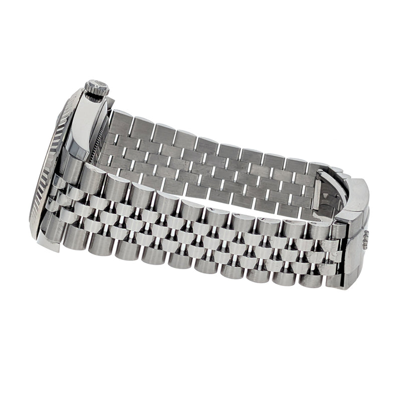 Rolex Datejust 41 Stainless Steel White Gold Wimbledon 2024  126334