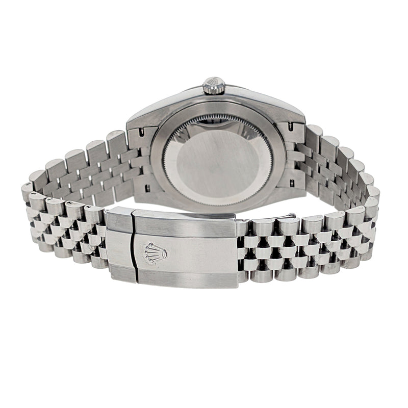 Rolex Datejust 41 Stainless Steel White Gold Wimbledon 2024  126334