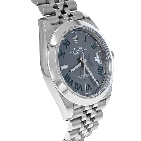 Rolex Datejust 41mm Stainless Steel Wimbledon 2023  126300