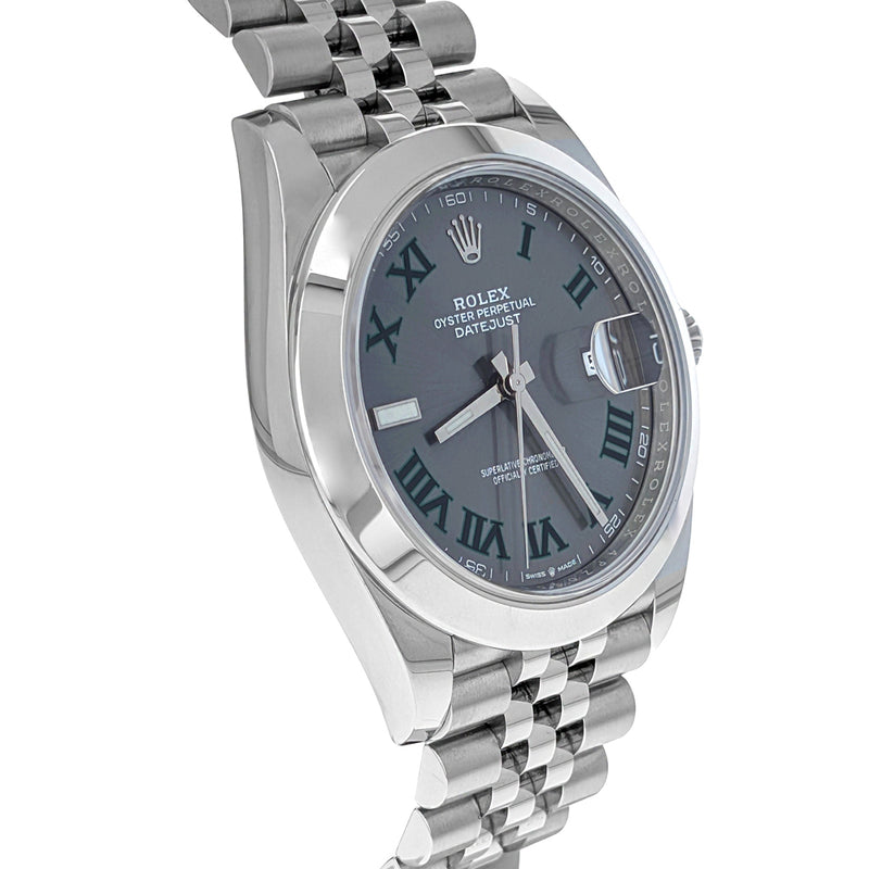 Rolex Datejust 41mm Stainless Steel Wimbledon 2023  126300