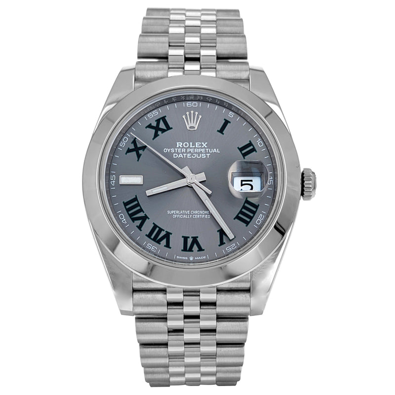 Rolex Datejust 41mm Stainless Steel Wimbledon 2023  126300
