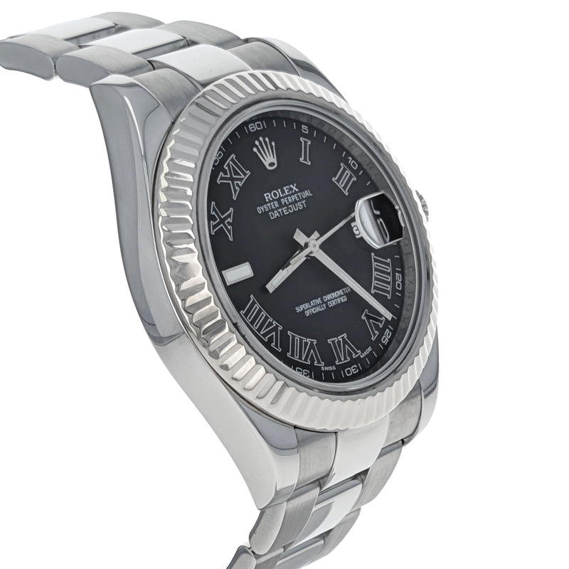 Rolex Datejust II 41mm Stainless Steel White Gold 2024  116334