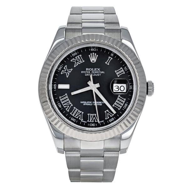 Rolex Datejust II 41mm Stainless Steel White Gold 2024  116334