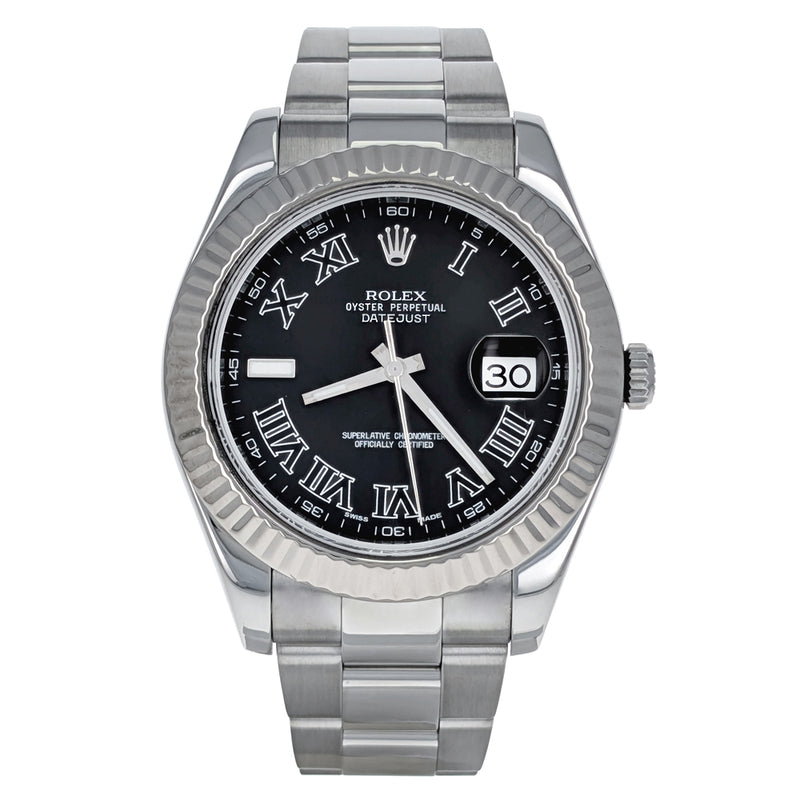 Rolex Datejust II 41mm Stainless Steel White Gold 2024  116334