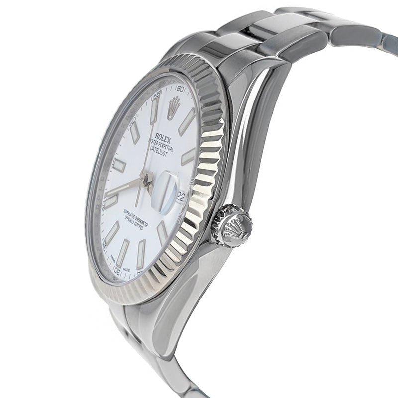 Rolex Datejust 41 Stainless Steel White Gold 2020 126334