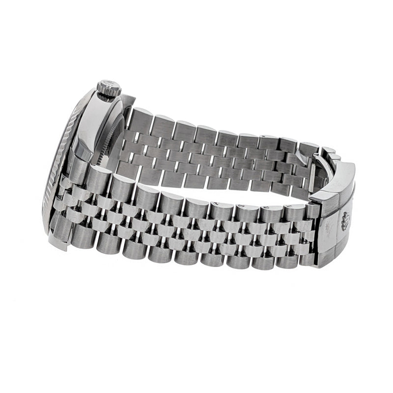 Rolex Datejust 41 Stainless Steel White Gold Wimbledon 2018 126334