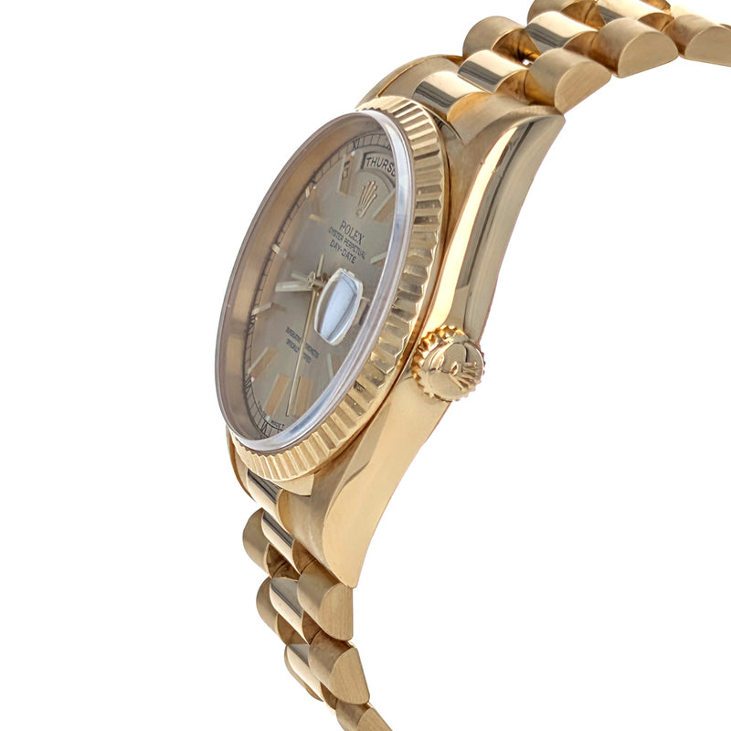 Rolex Day-Date 36 Yellow Gold President 18238