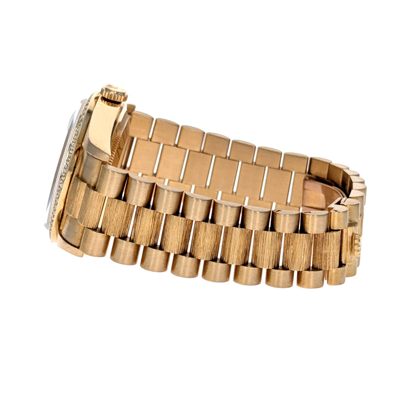 Rolex Day-Date 36 Yellow Gold President Diamonds 18248