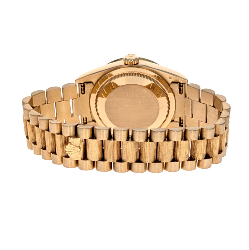 Rolex Day-Date 36 Yellow Gold President Diamonds 18248