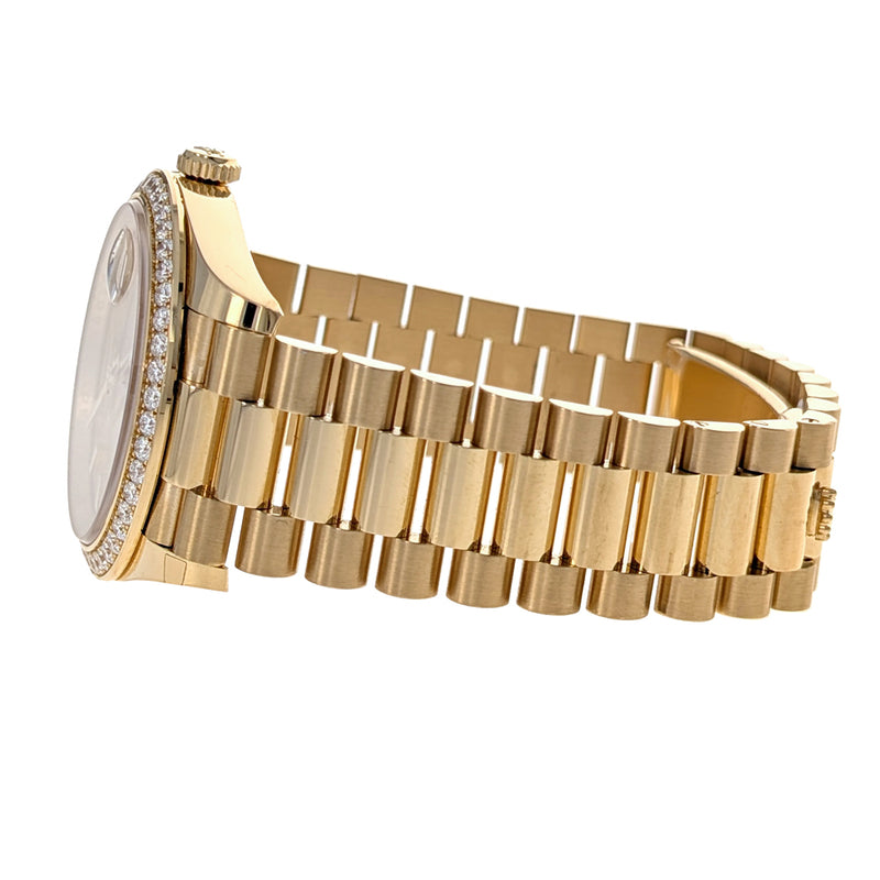 Rolex Day-Date 40 Yellow Gold President Diamonds 228348RBR