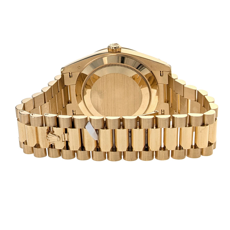 Rolex Day-Date 40 Yellow Gold President Diamonds 228348RBR