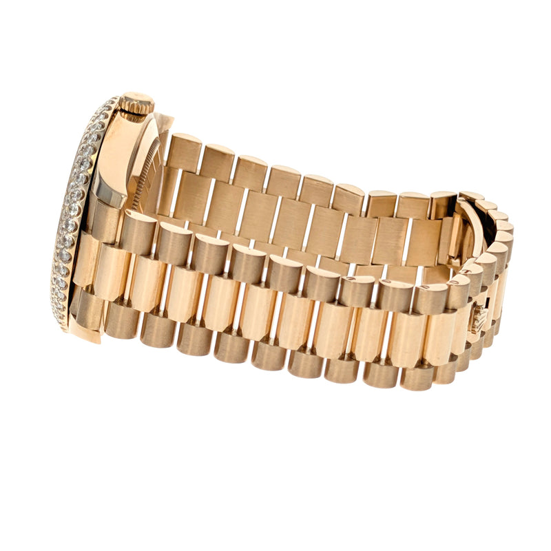 Rolex Day-Date 40 Yellow Gold President Diamonds 228238