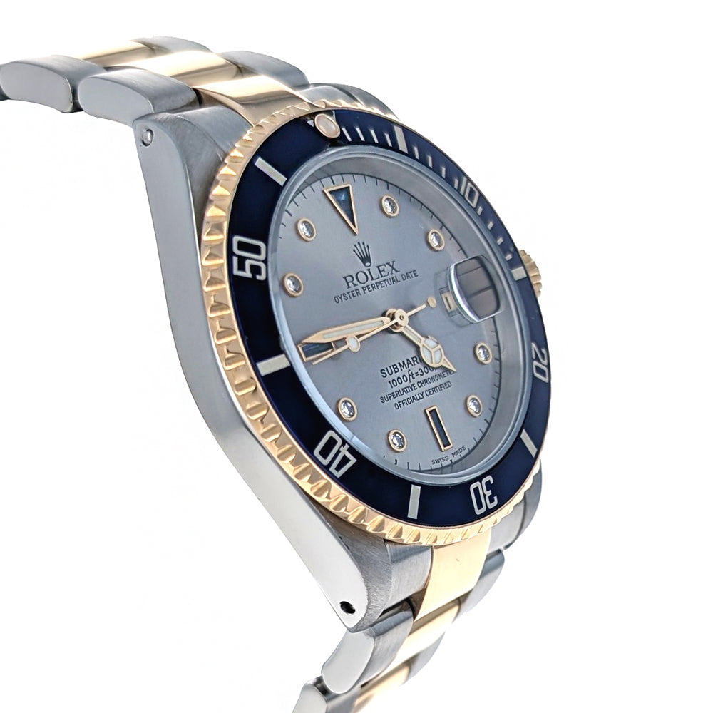 Rolex Submariner Date 40mm Stainless Steel Yellow Gold 16613