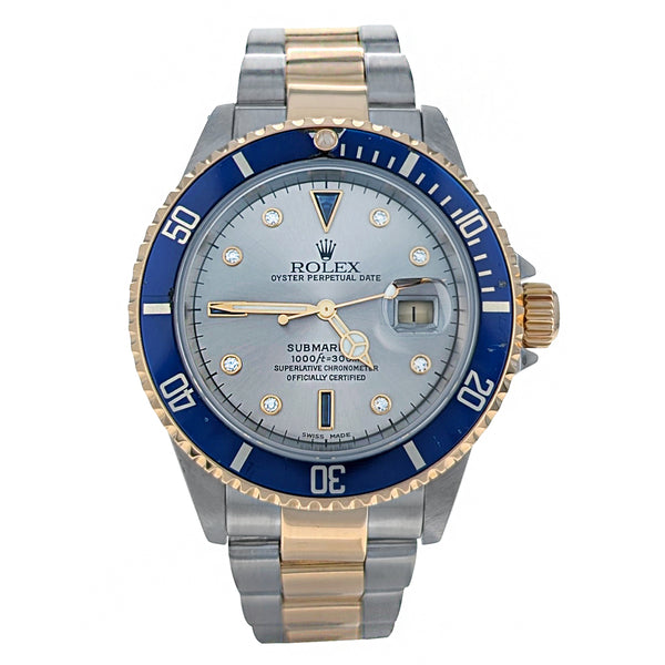 Rolex Submariner Date 40mm Stainless Steel Yellow Gold 16613