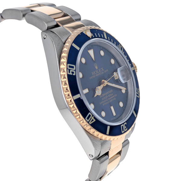 Rolex Submariner Date 40mm Stainless Steel Yellow Gold 16613