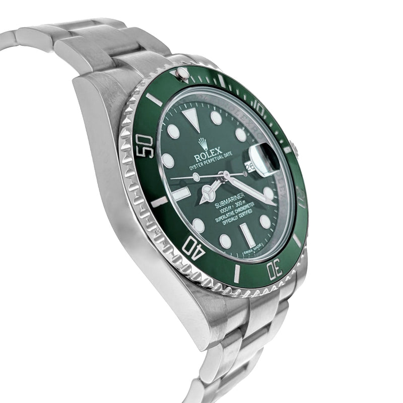 Rolex Submariner Date 40mm Stainless Steel Hulk 116610LV