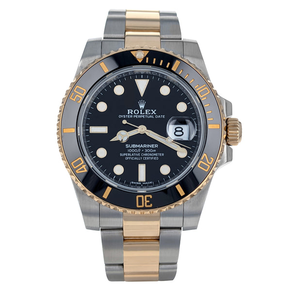Rolex Submariner Date 40mm Stainless Steel Yellow Gold 116613LN
