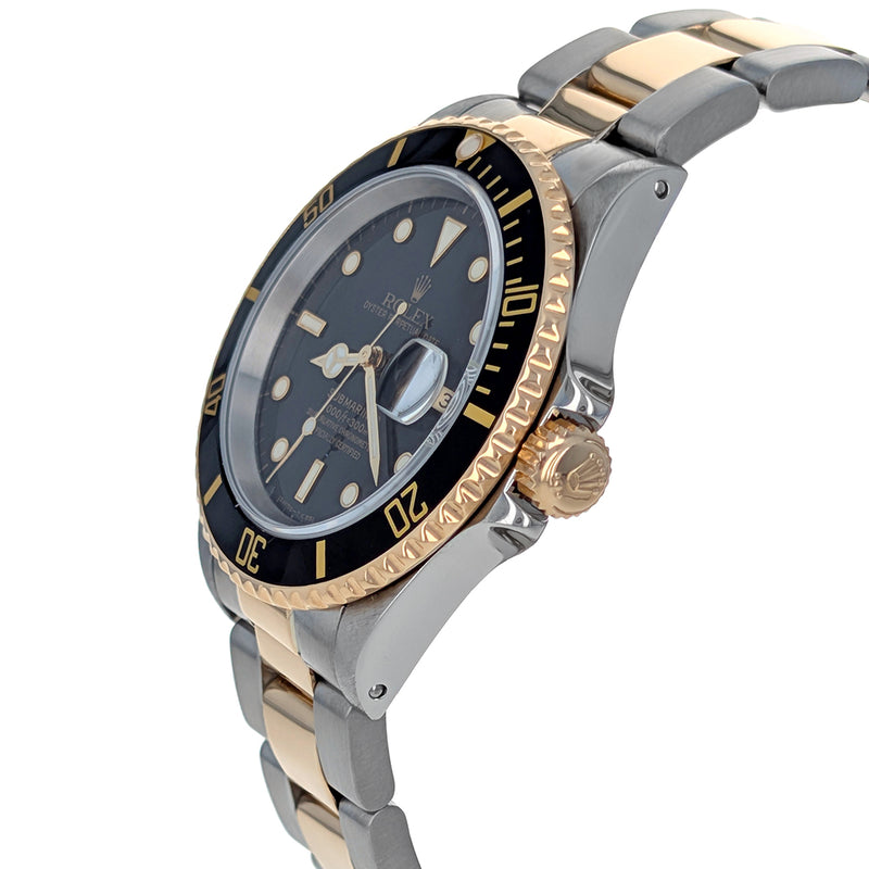 Rolex Submariner Date 40mm Stainless Steel Yellow Gold 16613