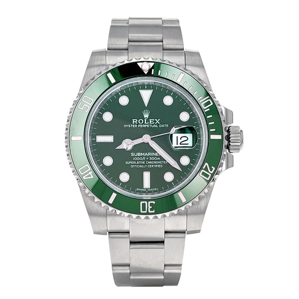 Rolex Submariner Date 40mm Stainless Steel Hulk 116610LV