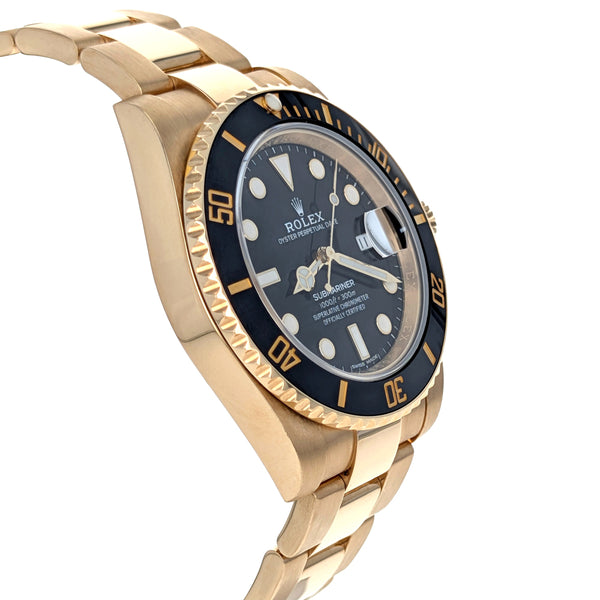 Rolex Submariner Date 40mm Yellow Gold 116618LN