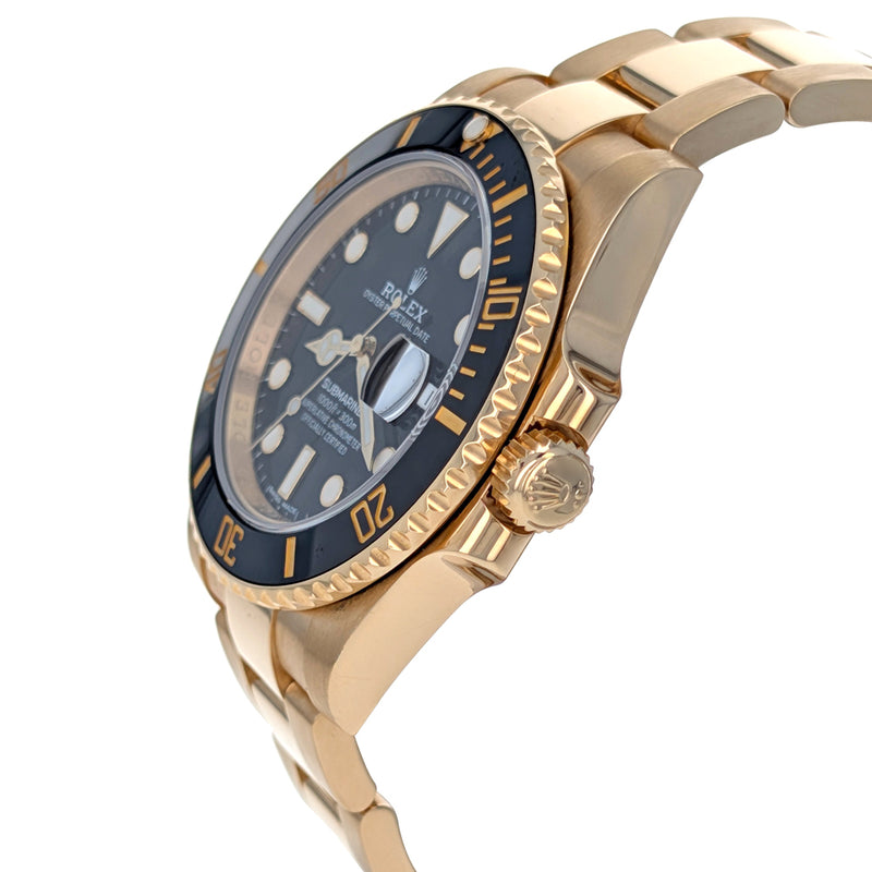 Rolex Submariner Date 40mm Yellow Gold 116618LN