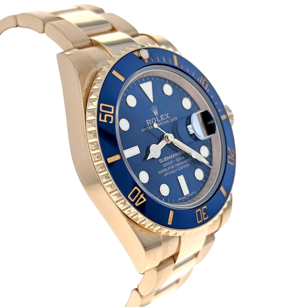 Rolex Submariner Date 40mm Yellow Gold 116618LB
