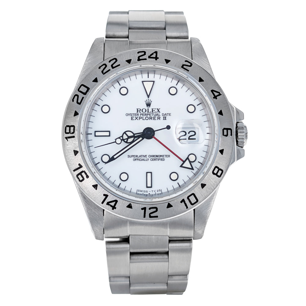 Rolex Explorer II 40mm Stainless Steel Polar 16570